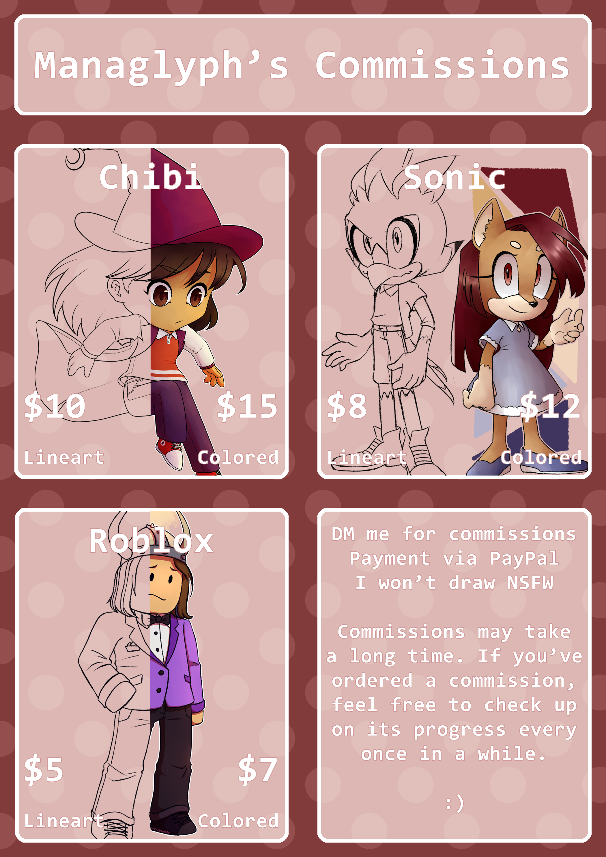 Comissions Price List !! (Robux) by Christianweslen on DeviantArt