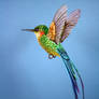 Paper Hummingbird5