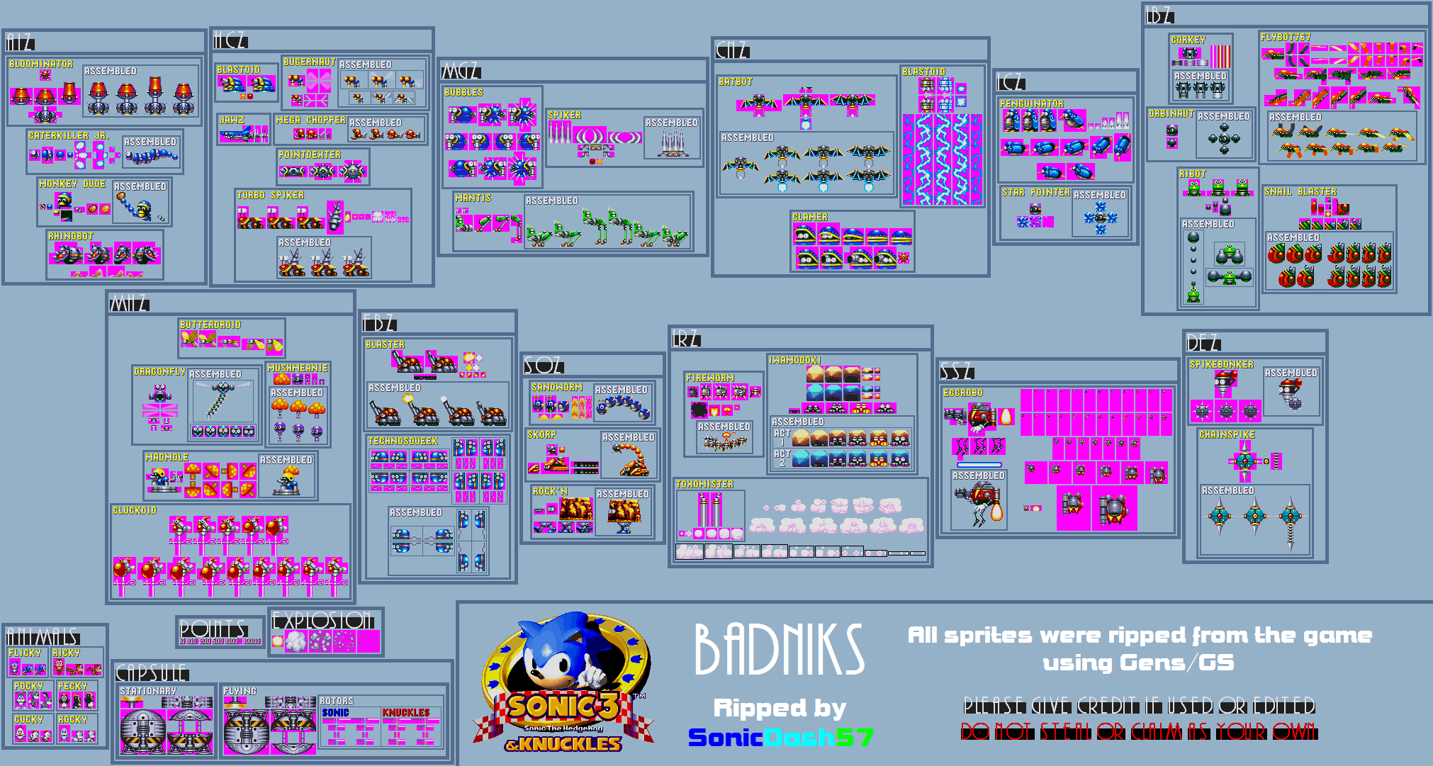 Sonic the Hedgehog 2 - Sonic Chaos Prototype by PixelMarioXP on DeviantArt