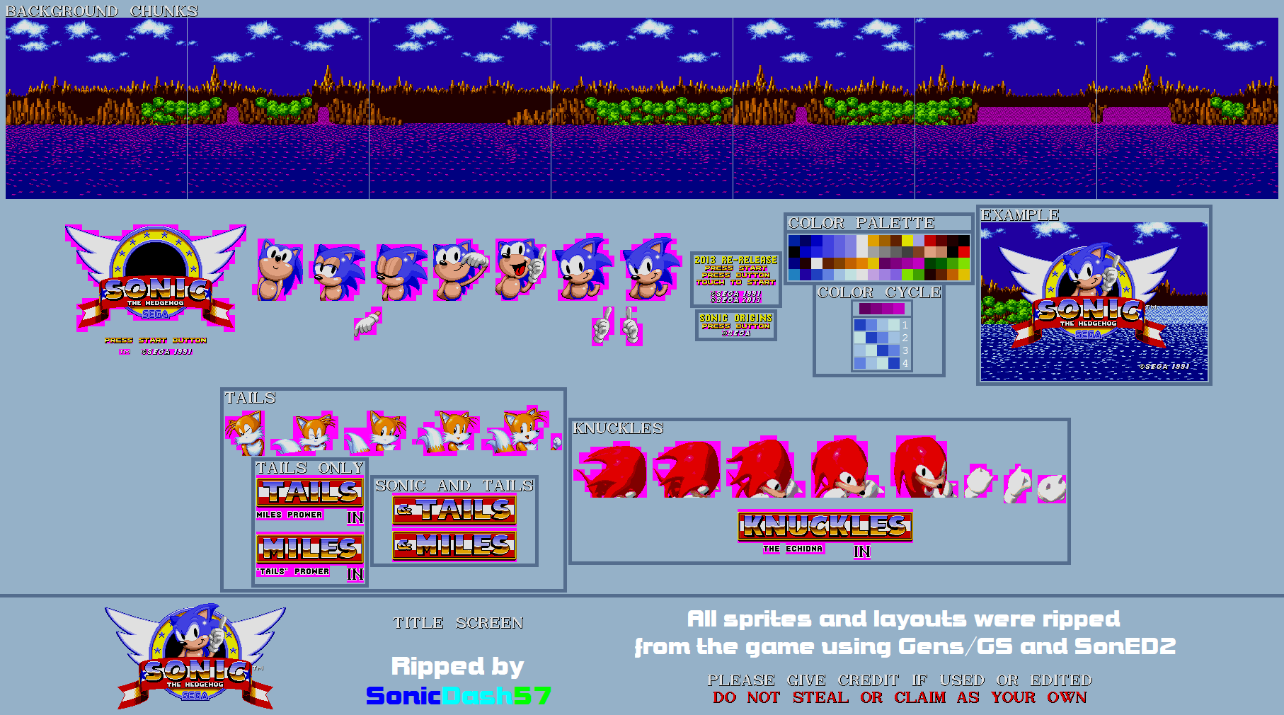 Sonic 1 - Game Gear Custom Sprites (Unfinished) by PixelMarioXP on  DeviantArt