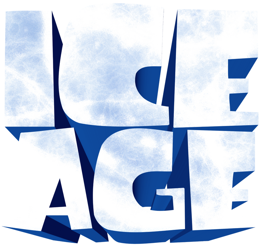 Ice Age Movie logo 3D by DavidJHernandez on DeviantArt