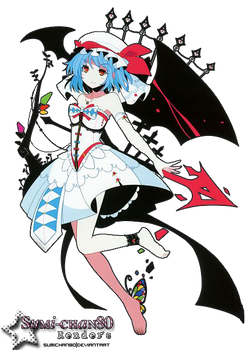 Remilia Scarlet Render by Sumi-chan80