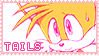 Pastel Pink Tails Stamp