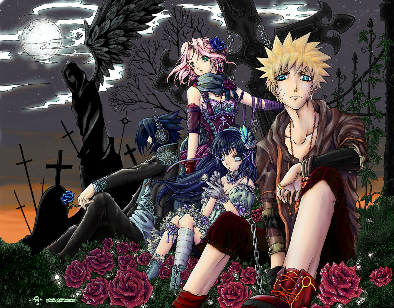 Jak Zostać Cieniem W Gothic 1 Naruto +Gothic+ Lineart by ~juhaihai Reloaded by Suiish on DeviantArt
