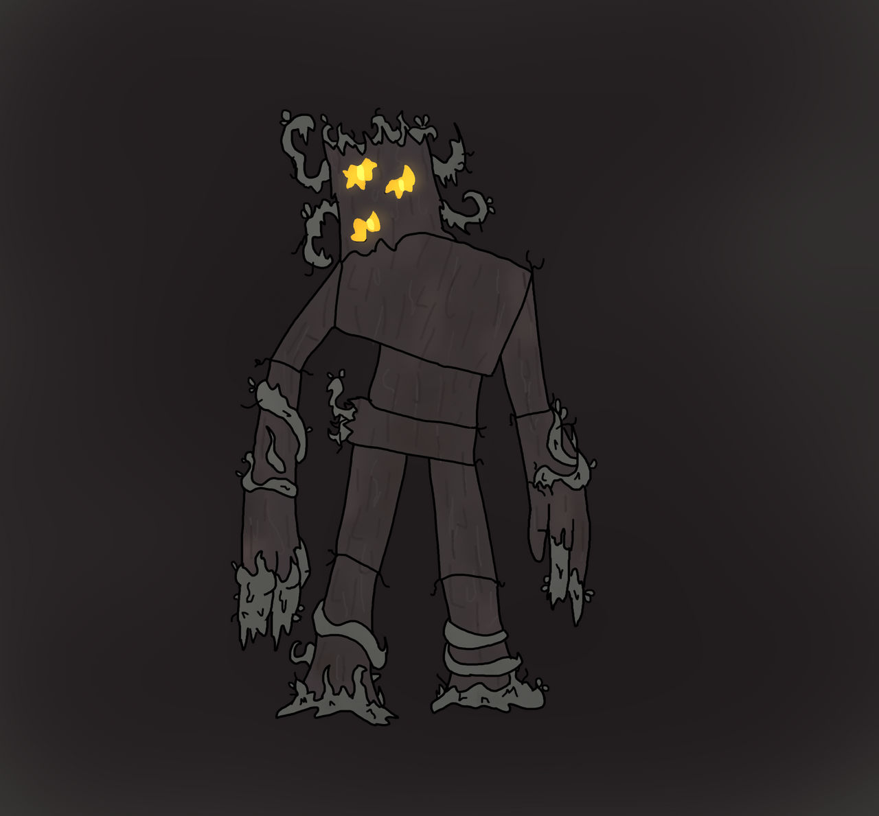 Elementanimation Creaking Minecraft Creaking by CamCreations213 on DeviantArt