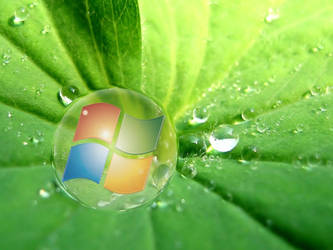 Vista - Raindrop -1024x768-