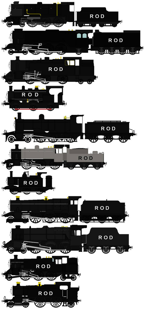 Ranjana Railway Operating Divison Engines by RougeLeo1923 on DeviantArt