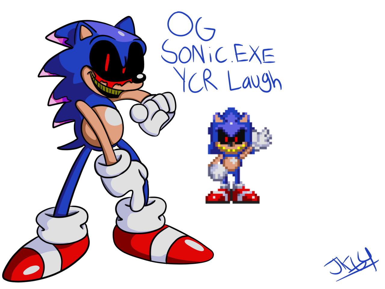 sonic.exe laff by Onee
