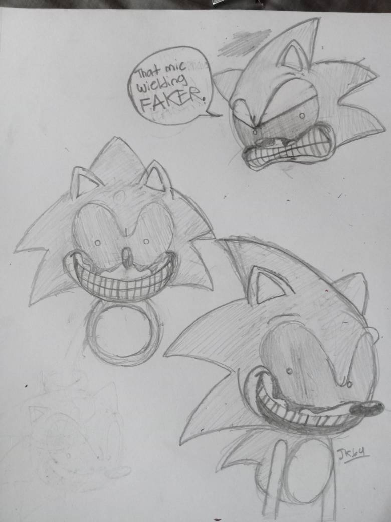 Sonic.EXE Doodles by JayKay64 on DeviantArt