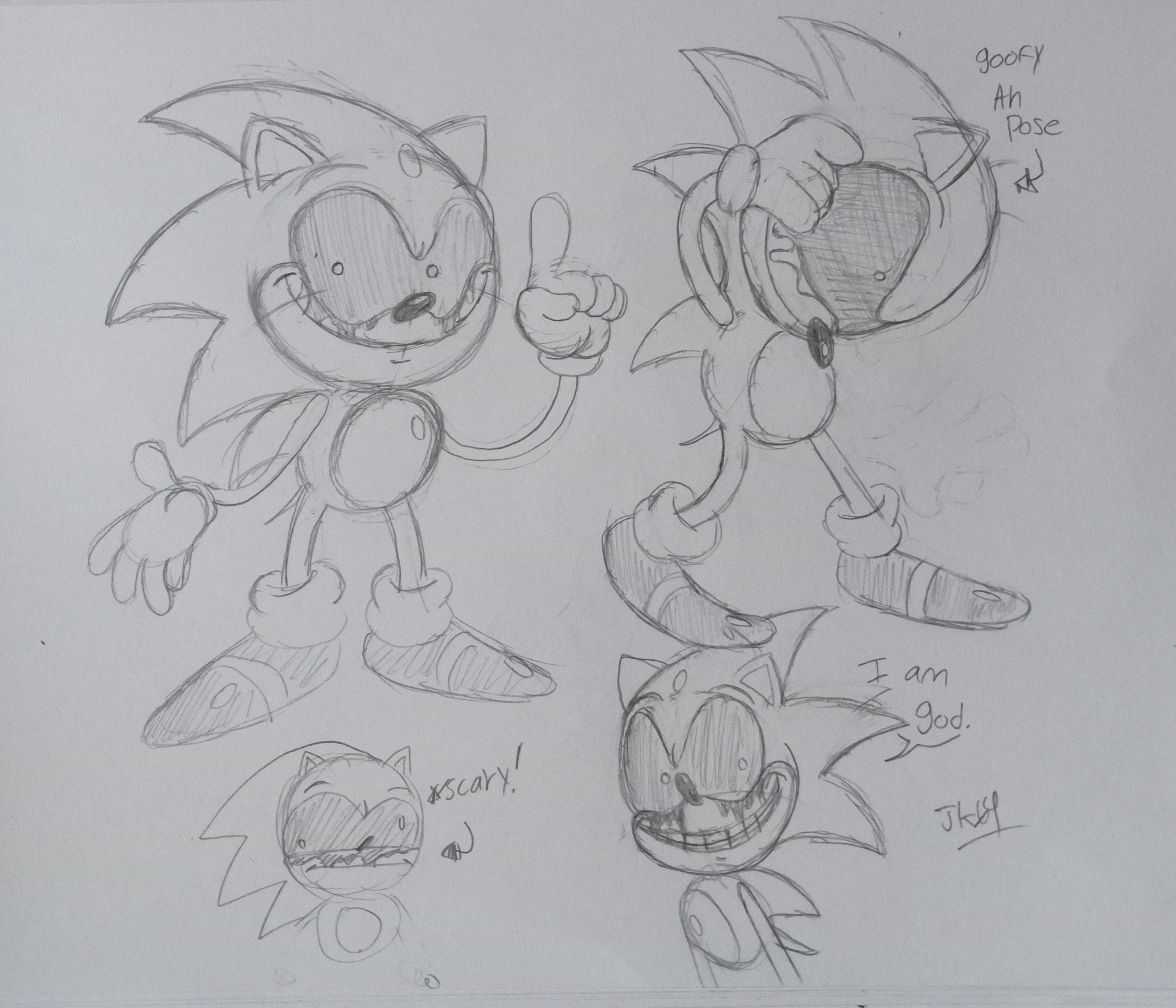 Sonic.EXE Trio by JayKay64 on DeviantArt