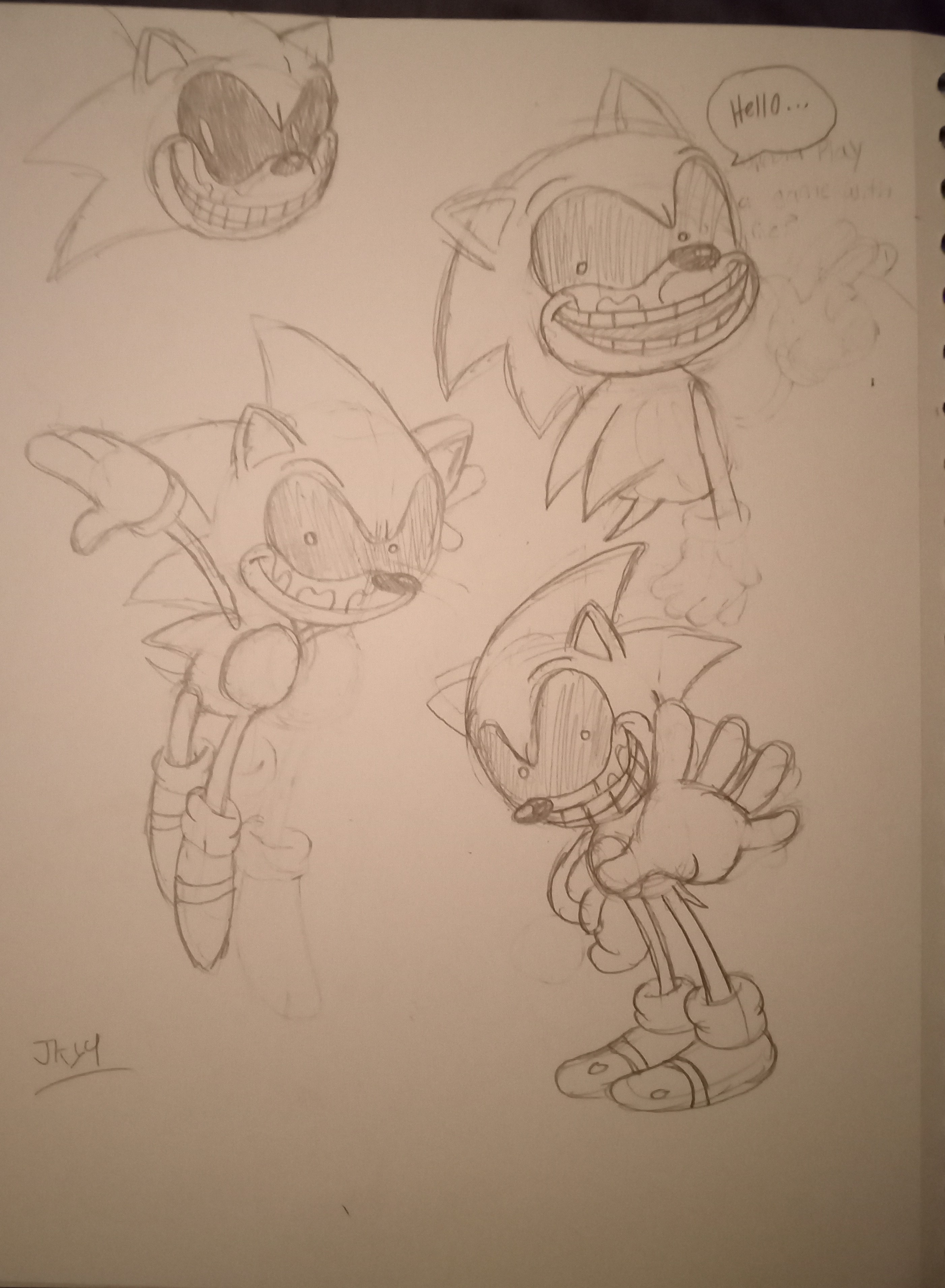 Sonic.EXE Trio by JayKay64 on DeviantArt