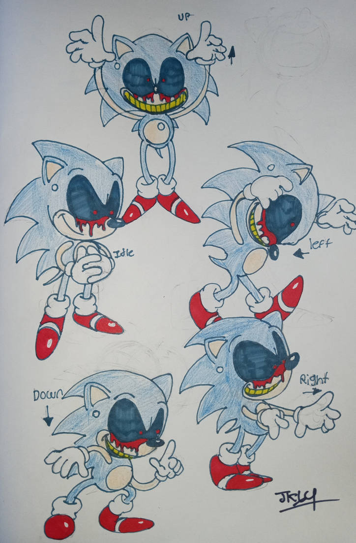Original Sonic.EXE Sprites by JayKay64 on DeviantArt