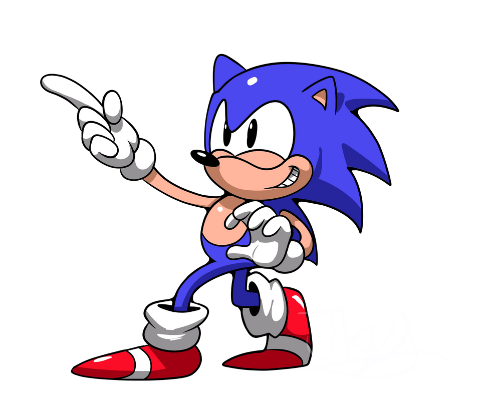 Sonic Laughing by JayKay64 on DeviantArt