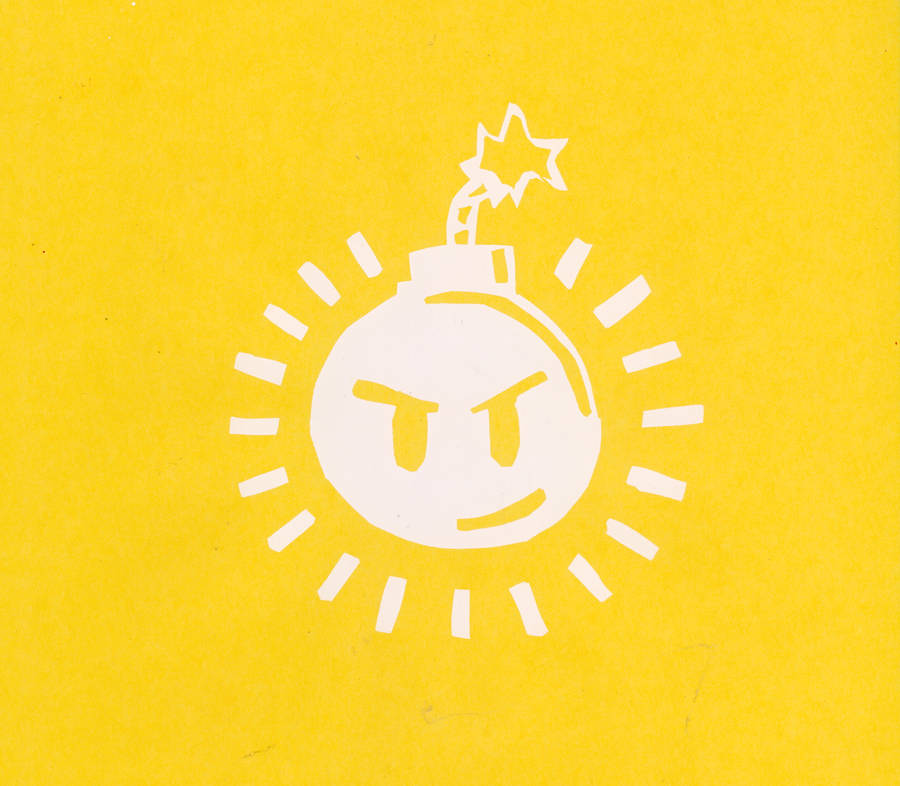 Sex Bob-omb logo yellow by WillehTehHatKidDaveh