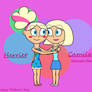 Harriet and Camila Mother's day