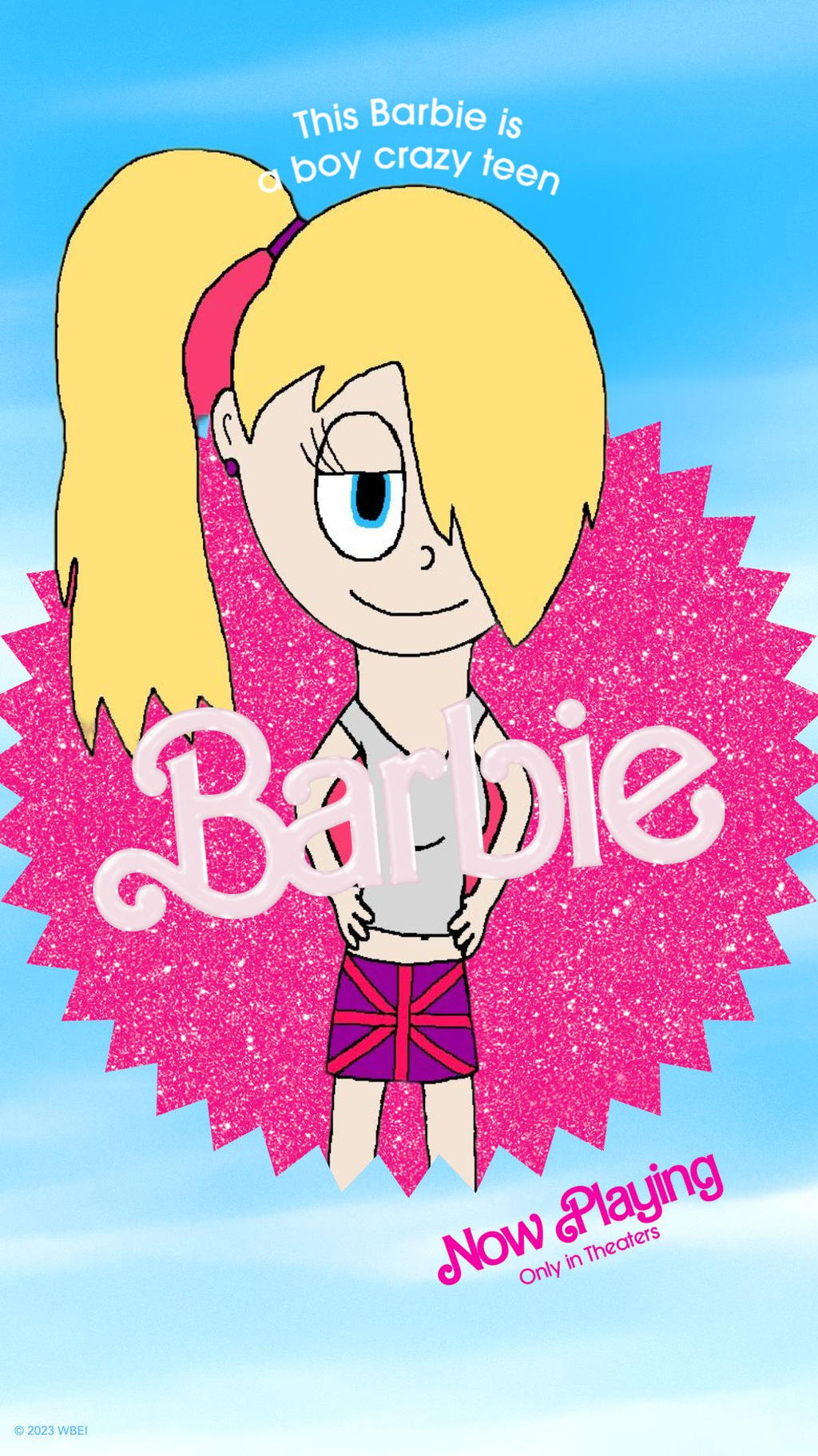Alice in Barbie Poster
