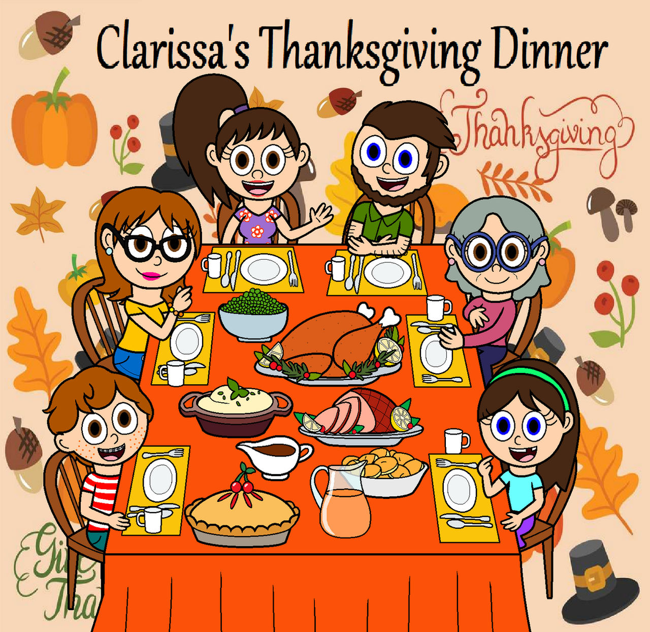 Clarissa's Thanksgiving Dinner