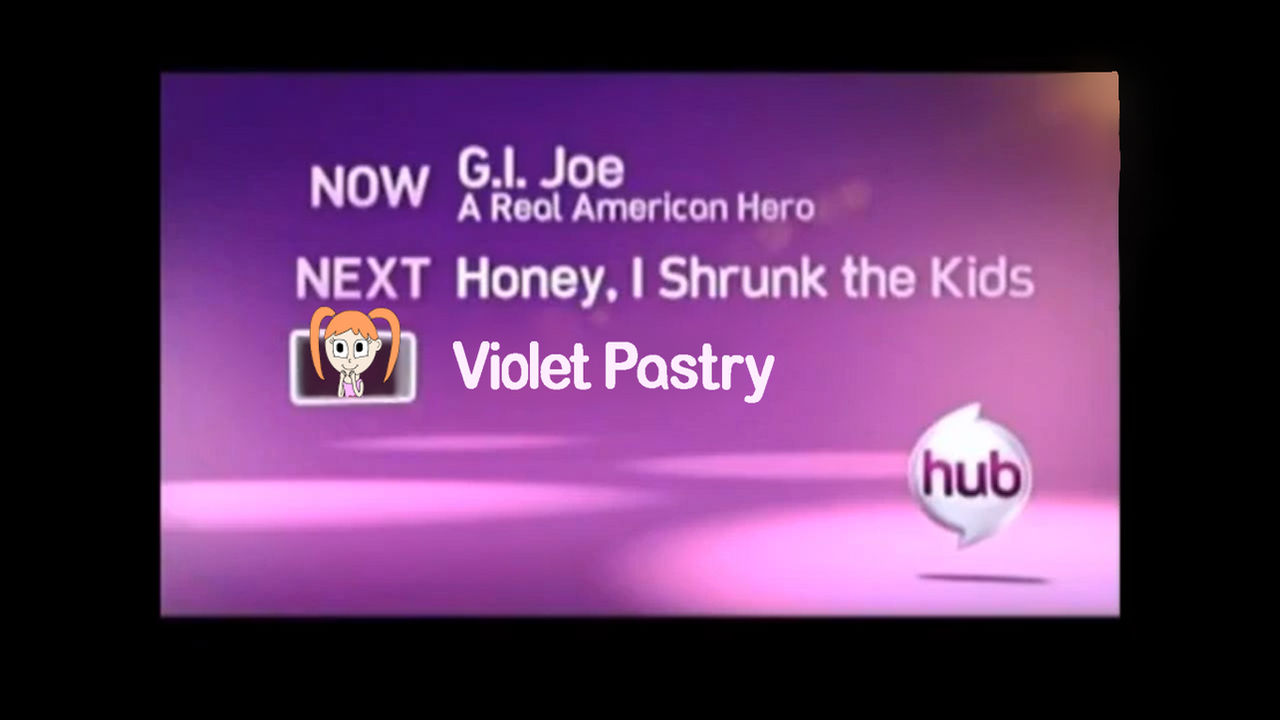 Violet joins Hub bumpers 2010