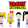 4 cartoon girls and a boy joins Drawn Together
