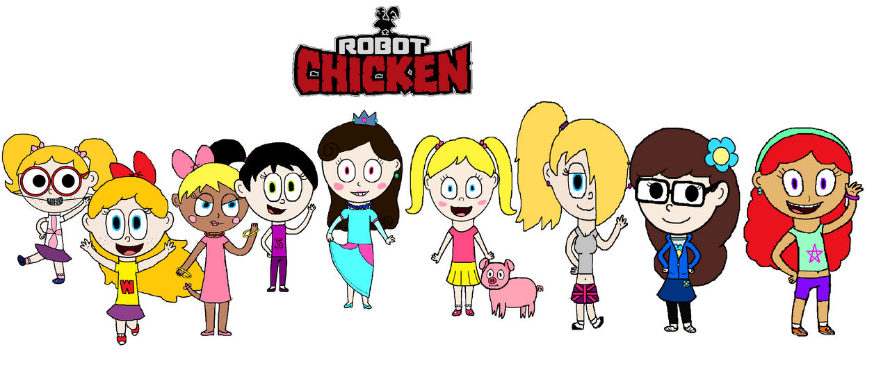 8 Cartoon Cartoon Girls In Robot Chicken