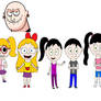 5 Cartoon Girls And 1 Boy Join Hotdiggedydemon