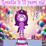 Rosette's age 13