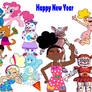 Shanae and Friends celebrate new years day