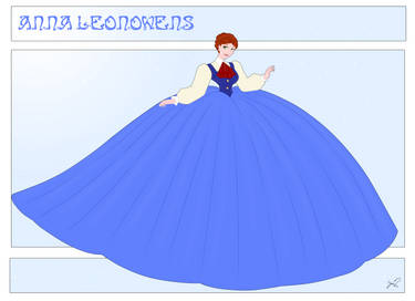 Cartoon Ball Gown - Anna Leonowens 1