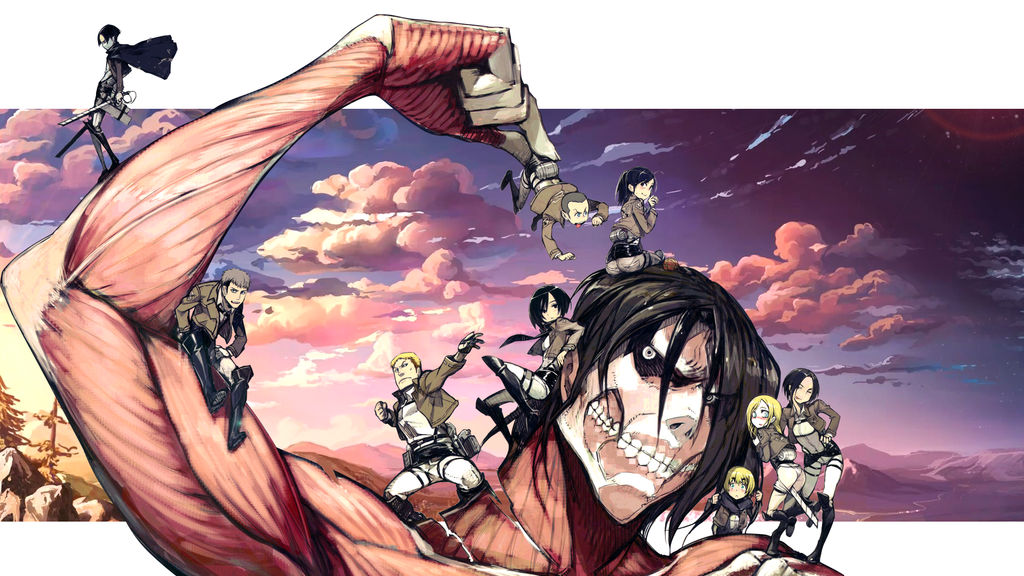 Attack on Titan (Shingeki no Kyojin) - Wallpaper by KyoutsuYuu on DeviantArt