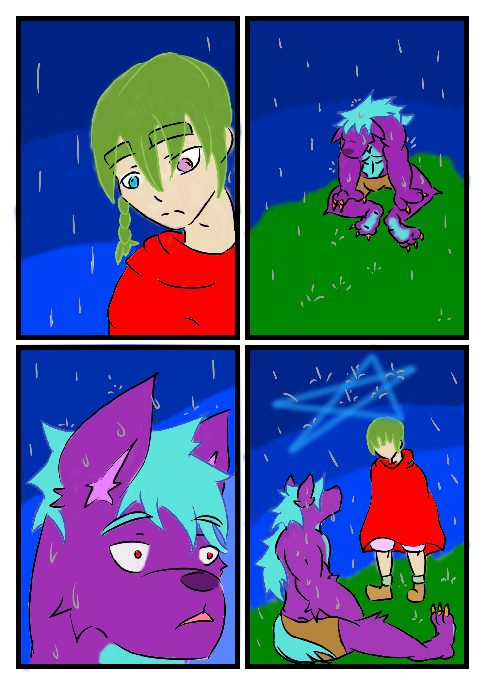 A Rainy Day (Sketch comic)