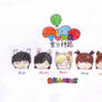 TVXQ Balloons