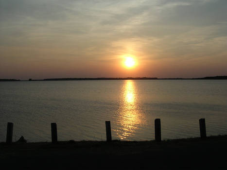 Sunset at the Reservoir