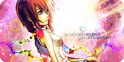 Kairi KH2 - 10th Anniversary Artwork Set Tag