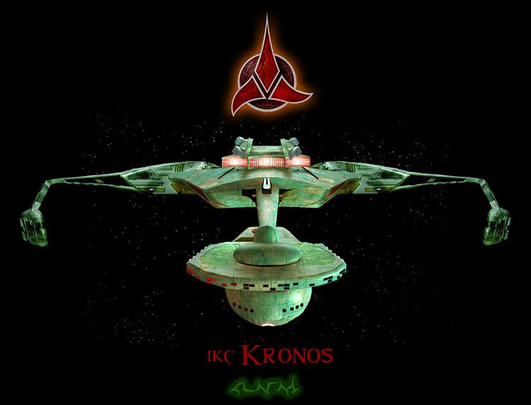 Klingon ship - kind of K'Tinga