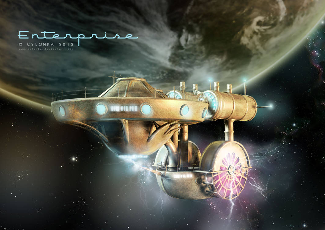 Steam Punk Enterprise by cylonka