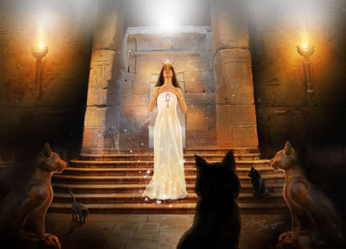 Bast - Egyptian cat goddess