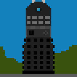 FINALLY! | Dalek pixel art