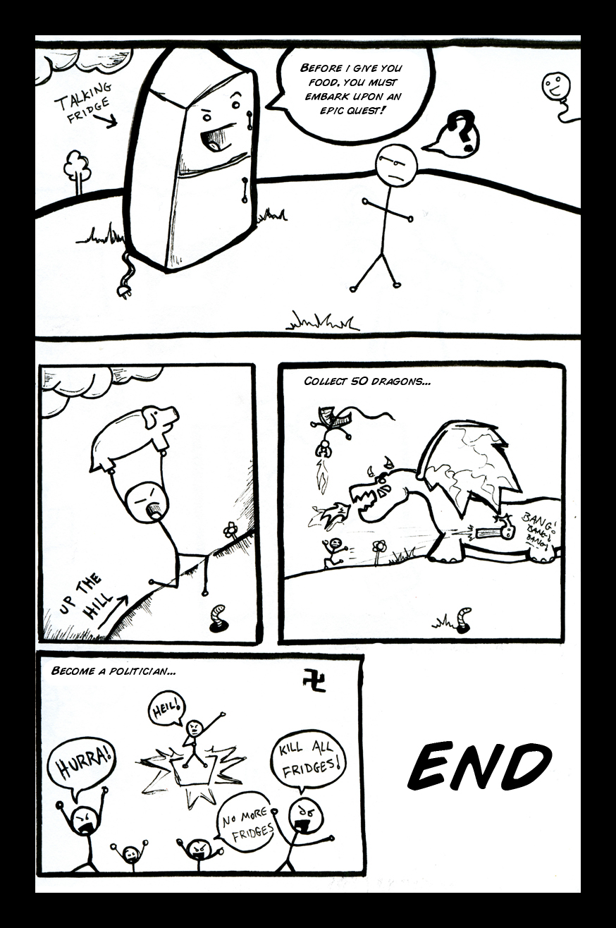 Stick Figure Comic