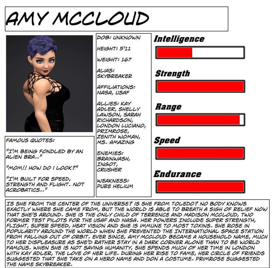 Amy Bio Card by DAZ-da-way on DeviantArt