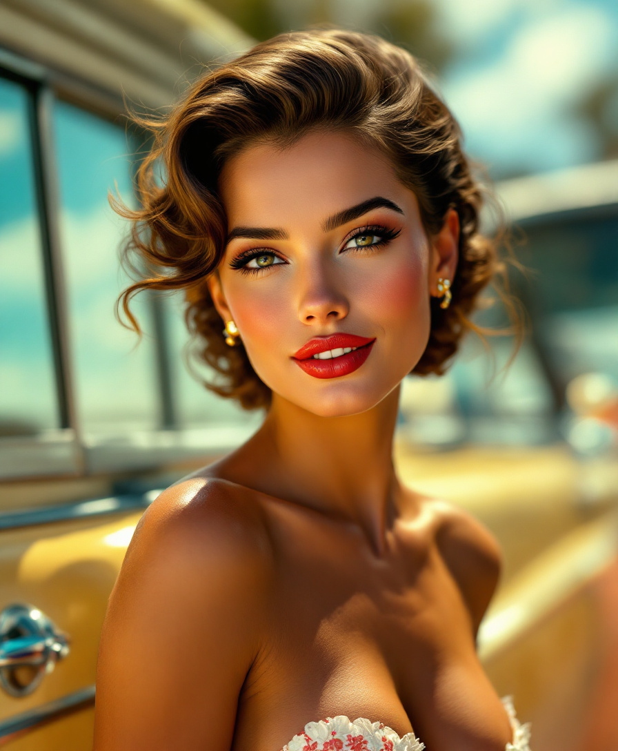 Deviantart Woman Car Classic Girls and Cars 41925 (1) by ArtistSteve on DeviantArt