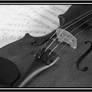 My Violin: Black and White