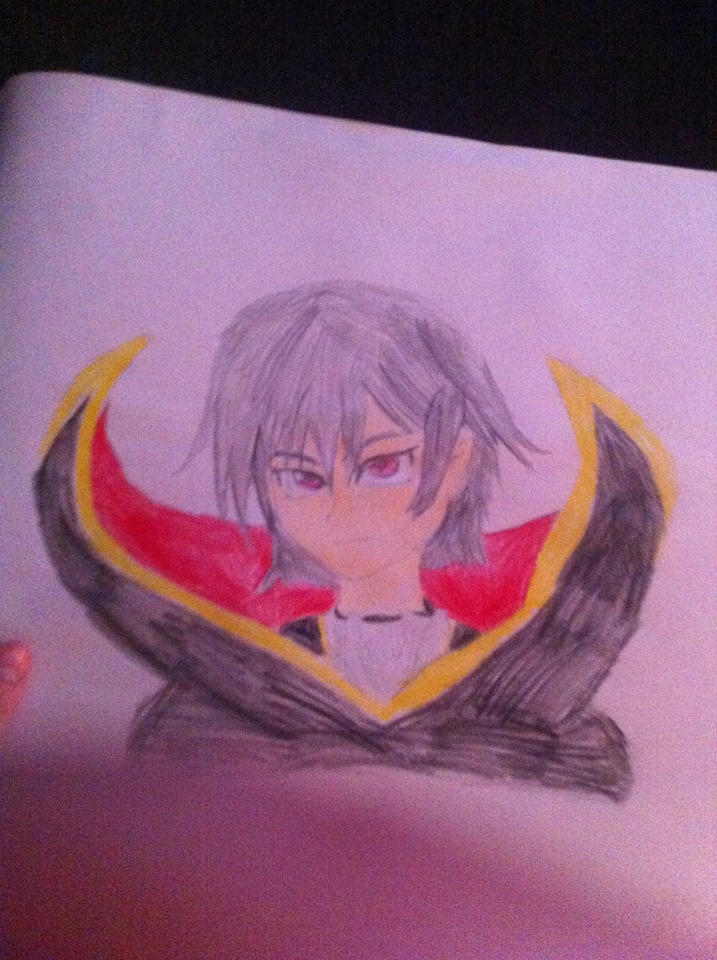 Code Geass Drawling code geass lelouch drawing by mrcharizard1992 on DeviantArt