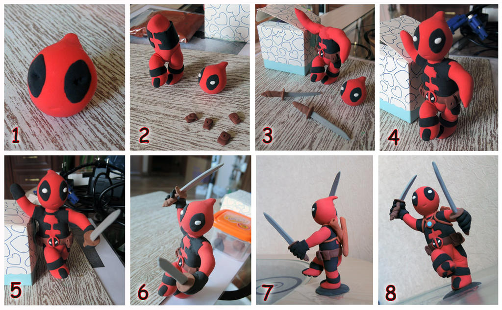 Deadpool step by step by Drakonessa-Tsi on DeviantArt