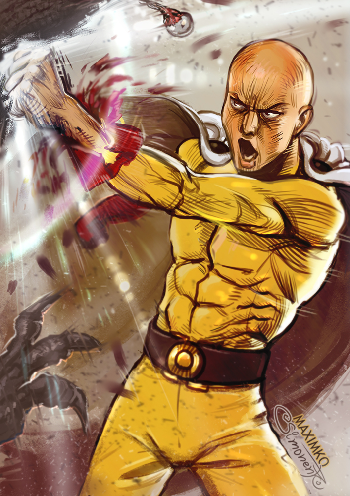 wallpaper One Punch Man - Saitama by MagoRunico on DeviantArt