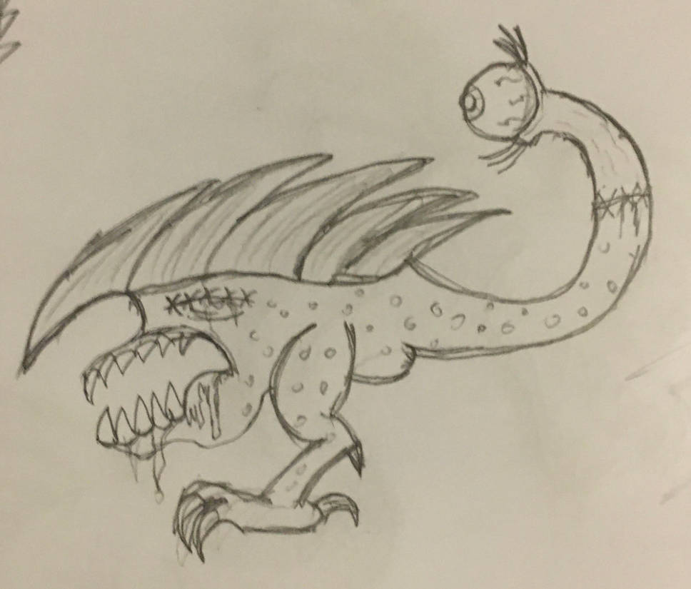 Freakish Armored Monster - Random Doodle by RazesHellFanboy on DeviantArt