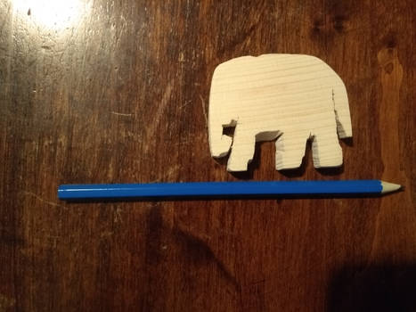 Wooden Elephant