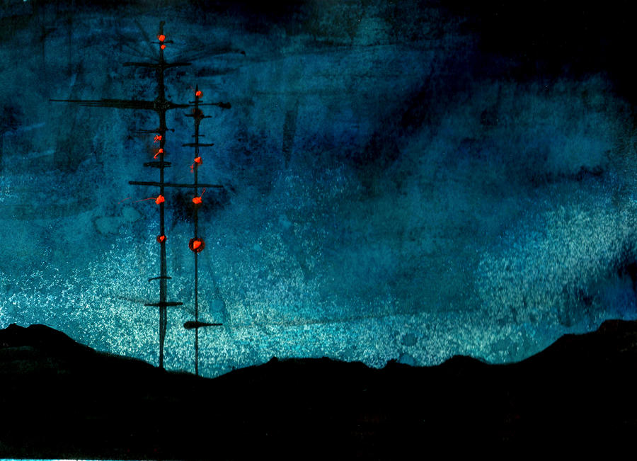 Radio Tower Dusk