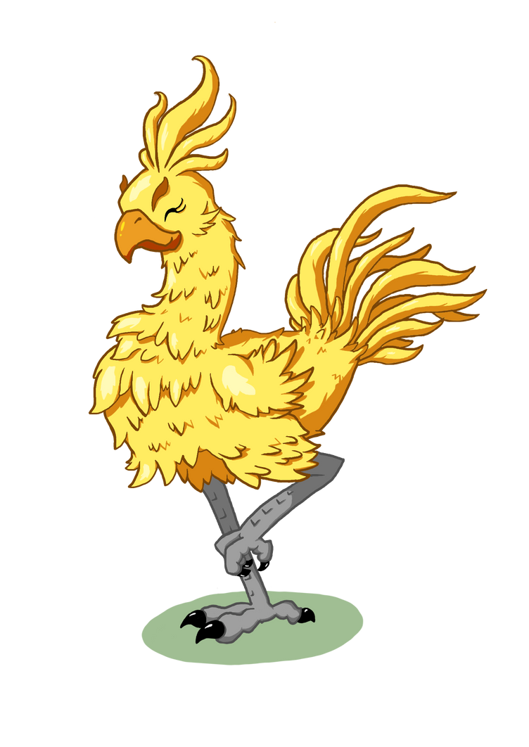 Chocobo Pagedoll by Masquerade-Foxx