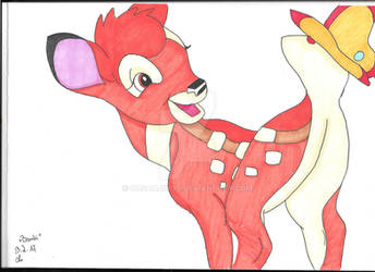 Disney Bambi - Copic Version