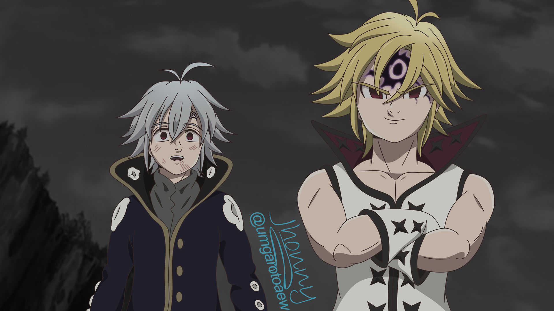 Nanatsu no Taizai 265 - Meliodias and Estarossa by UmGarotoAew on
